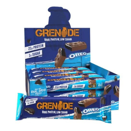 Grenade Grenade High Protein, Low Sugar Bar - Oreo, 12 x 60 g