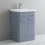 600mm Bathroom Curved Vanity Unit & Basin Sink Modern Storage Cabinet 1