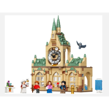 Harry Potter Hogwarts Hospital Wing 76398 - Modular Infirmary & Clock Tower Playset with Harry, Hermione, Ron & Madam Pomfrey