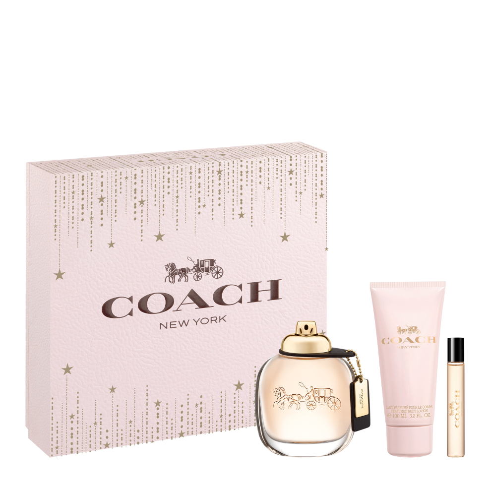 Coach Original 2023 Gift Set 90ml EDP 7.5ml EDP & 100ml BL
