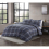 (Double) Printed Checked Reversible Wesley Duvet Set 1