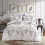 (Single) Printed Floral Audra Quilt Cover Bedding Set 1
