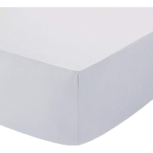 (White, King) Fitted Sheet 800 Thread Count 40 CM Deep Bed Fitted Sheet 100% Egyptian Cotton Hotel Quality