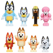 Bluey Family & Friends 8 Figure Pack Cake Toppers