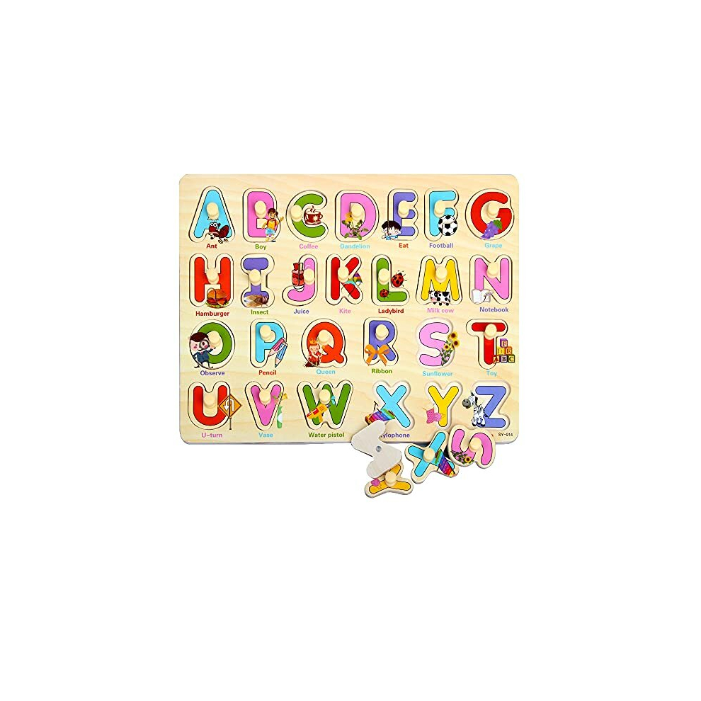 Wooden Jigsaws, ZoneYan Wooden Peg Puzzles for Toddlers, Wooden Jigsaw Puzzles, Colorful Themes Wooden Jigsaw Puzzles, Unusual Jigsaw Puzzles Suitable