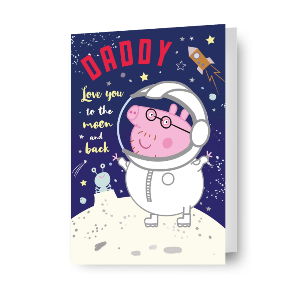 Peppa Pig Father's Day Card