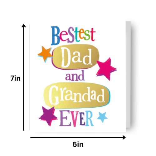 The Brightside Father's Day Card Dad and Grandad 1