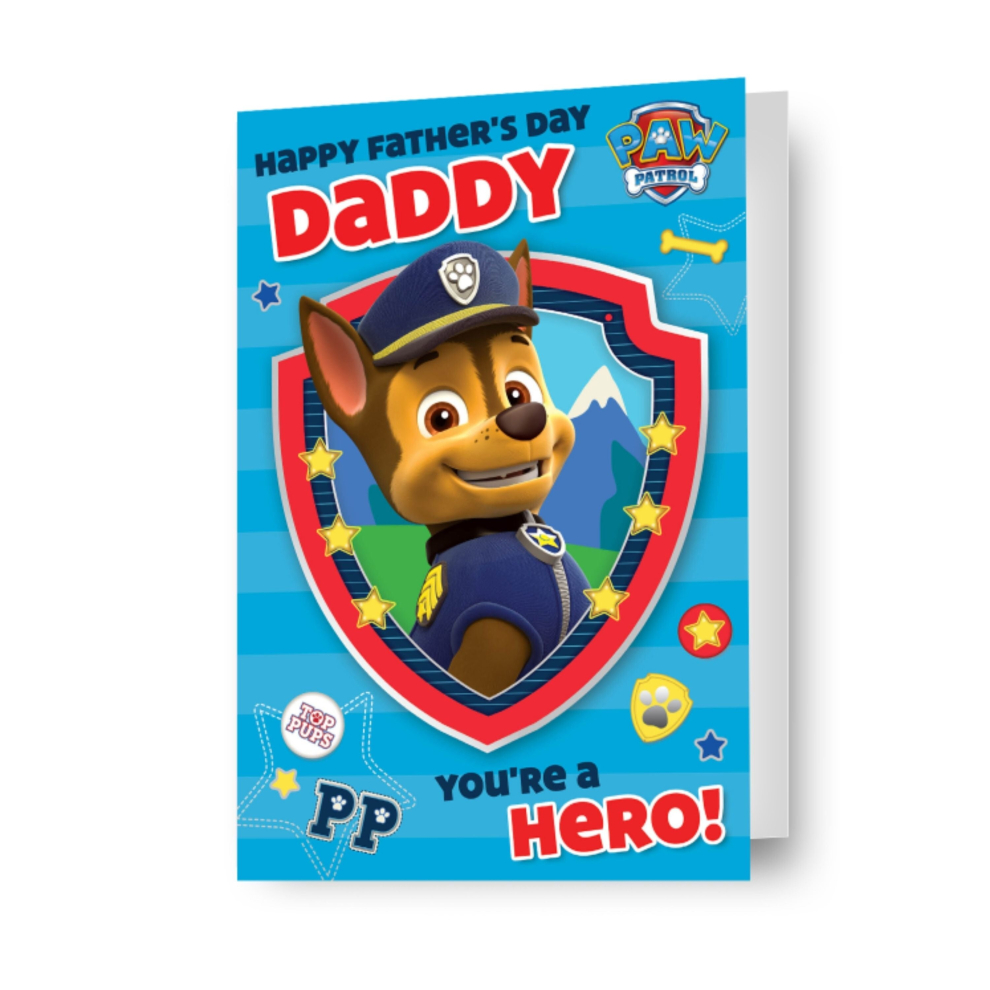 Paw Patrol Father's Day Card 'From Your Son'