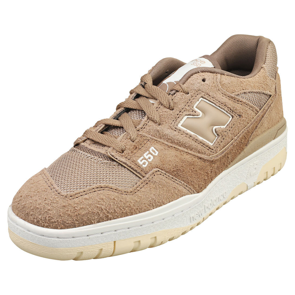 (7) New Balance 550 Mens Casual Trainers in Mushroom