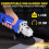 2000W Power Angle Grinder Tool with Disc Kit Power Tool Sander Tool 2