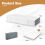 Casart 10 cm Double Size Gel Mattress Tri-fold Memory Foam Topper Cool 3