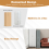 Casart 10 cm Double Size Gel Mattress Tri-fold Memory Foam Topper Cool 7
