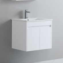600mm Bathroom Vanity Unit & Basin Sink Wall Mounted Cabinet  White New