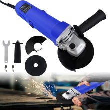 Power Angle Grinder with Disc Kit Power Tool Sander for Cutting, Grinding, Polishing and Rust Removal