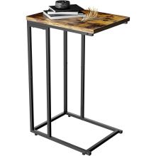 C-Shaped Side Table Sofa Side Table Snack End Table Coffee Snack Table Laptop Holder Table