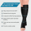 Medical Relief High knee Compression Socks Flight Stockings SupportXXL 2
