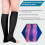 Medical Relief High knee Compression Socks Flight Stockings SupportXXL 6