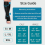 Medical Relief High knee Compression Socks Flight Stockings SupportXXL 4