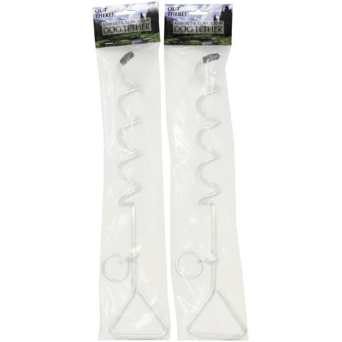 Kandy Toys Heavy Duty Spiral Dog Tie Out Stake 1