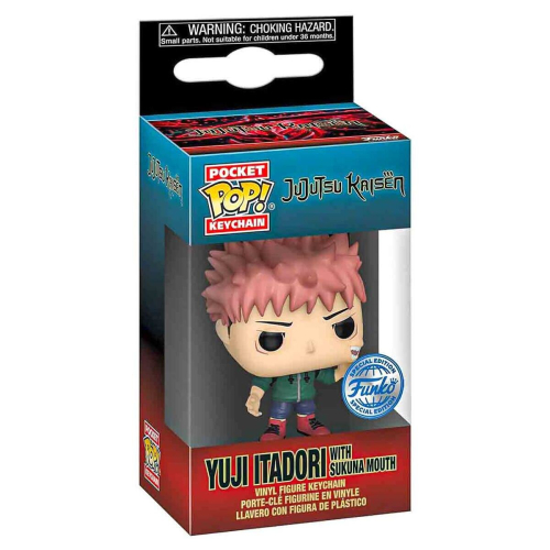 Funko POP Keychain: JJK- Itadori(Sukuna mth)