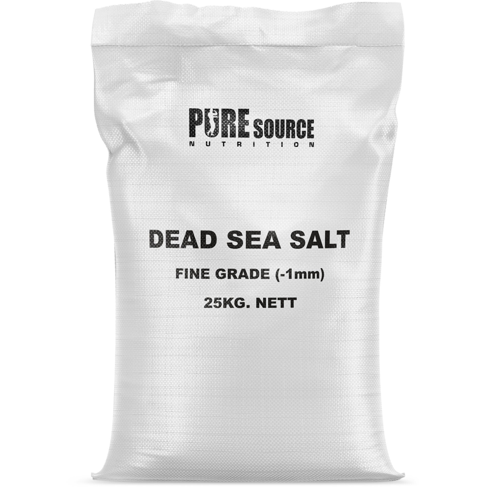 (25Kg) Dead Sea Salt Fine Organic FCC Food Grade Natural