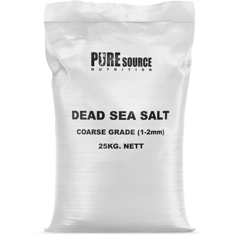 (25Kg) Dead Sea Salt Coarse Organic Scrub Natural Grade