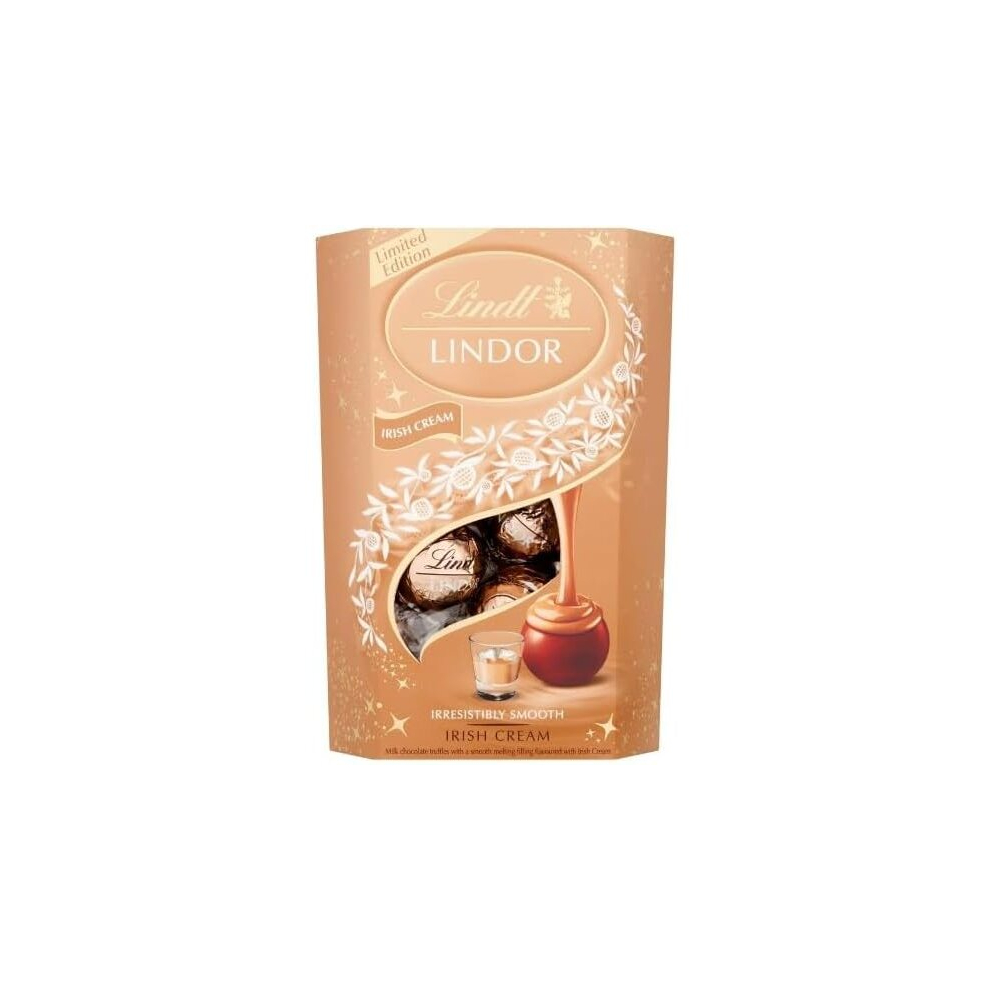 2 x Lindt Lindor Irish Cream Milk Chocolate Truffles 200G