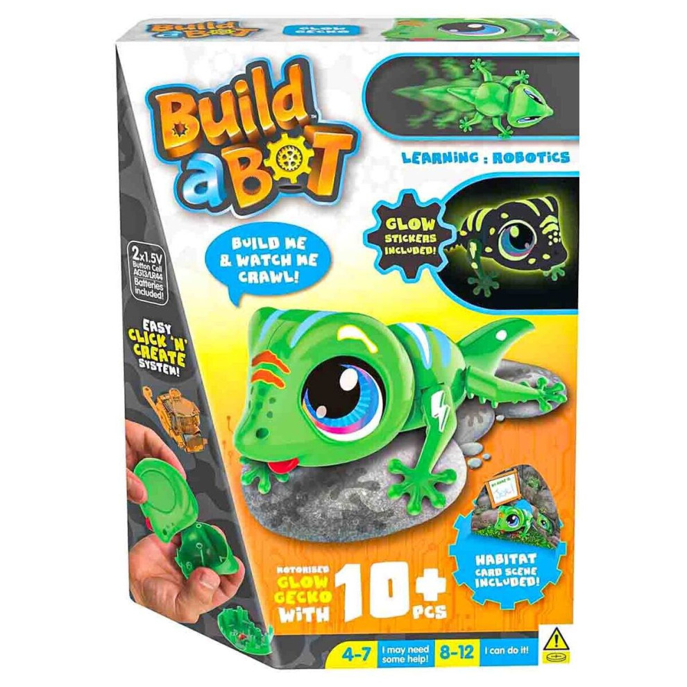 Build a Bot Glow Gecko