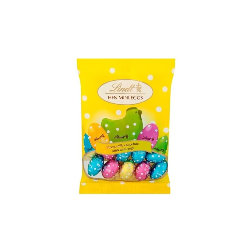 Lindt Hen Mini Chocolate Eggs 90g