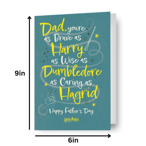 Harry Potter Harry Potter Father's Day Card 1