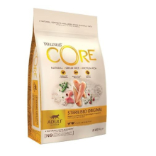 Wellness CORE Sterilised Original, Dry Cat Food, Cat Food Dry 4 kg