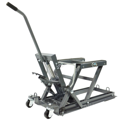 SwitZer 1500lb Hydraulic Motorcycle Motor Bike Stand Quad Lift ATV Jack Hoist