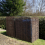 Living And Home Trash Can Fence Wicker Privacy Fence 2