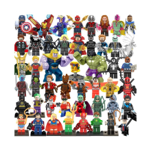 48-teiliges Marvel Avengers Mini-Figuren-Blockset – kompatibel mit LEGO, perfektes Bau- und Sammler-Spielzeug