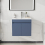 600mm Bathroom Vanity Unit & Basin Sink Wall Mounted Cabinet Grey Modern 3