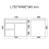 750mm Bathroom Vanity Unit & Ceramic Basin Wall Hung Storage Cabinet 4