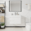 750mm Bathroom Vanity Unit & Ceramic Basin Wall Hung Storage Cabinet 3