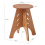 SoBuy HFBT01-K-BR, Round Side Table Coffee Table Sofa Side Table,Brown 3