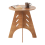 SoBuy HFBT01-BR, Round Side Table Coffee Table Sofa Side Table ,Brown 1