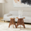 SoBuy HFBT01-BR, Round Side Table Coffee Table Sofa Side Table ,Brown 9