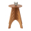 SoBuy HFBT01-K-BR, Round Side Table Coffee Table Sofa Side Table,Brown 1