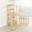 SoBuy FWT70-N,Folding Dining Table Dining Room Rubber Wood Table 2