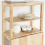 SoBuy FWT70-N,Folding Dining Table Dining Room Rubber Wood Table 5