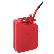 20L Metal Jerry Can Fuel Storage Container Petrol Diesel Barrel w/ Spout