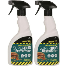 2 x Insecto Super Bug Destroyer Spray - 500ml