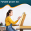 Wooden Table Box Easel, Adjustable Easel Wood Table Sketch Box Easels 3