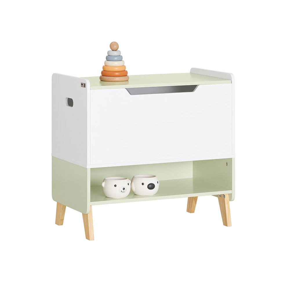 SoBuy KMB91-GR Children Kids Toy Chest Toy Box Storage Chest Box