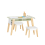 SoBuy KMB92-GR,Children Table and 2 Stools Set, Art Table with Storage 1