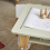 SoBuy KMB92-GR,Children Table and 2 Stools Set, Art Table with Storage 9