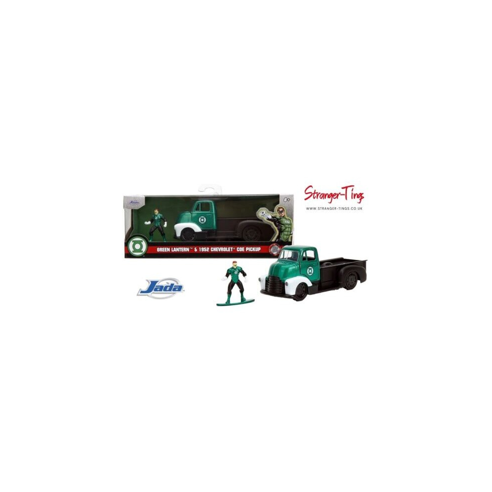 Jada 1/32 33093 Green Lantern With 1952 Chevy COE Pick-up Truck